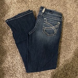 girl’s ariat boot cut jeans